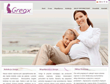 Tablet Screenshot of gregx.pl